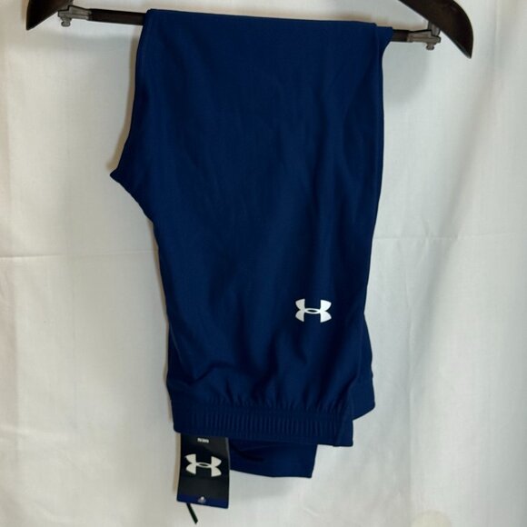 NWT Under Armour Men's ColdGear Compression Leggings - Navy Blue - Size XXL - Picture 7 of 7